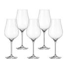 Jogo De 6 Taças Para Água 650ml Limosa Crystal Bohemia
