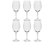 Jogo de 6 Taças para Água e Vinho Colibri 580ml Cristal Bohemia Jogo de 6 Taças para Água e Vinho Colibri 580ml Cristal Bohemia