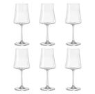 Jogo de 6 taças para agua em cristal 560ml bohemia -crystalex