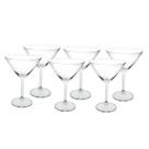 Jogo De 6 Taças Para Martini 280ml Gastro Crystal Bohemia