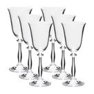 Jogo de 6 Taças para Vinho Branco em Cristal 185ml