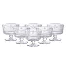 Jogo de 6 taças Sobremesa Pequenos Voadores Cristal 190ml 10x9 -L Hermitage