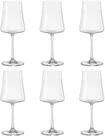Jogo de 6 Taças Xtra Vinho Branco Cristal 360ml A23,5cm Jogo de 6 Taças Xtra Vinho Branco Cristal 360ml A23,5cm