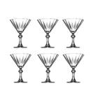 Jogo De 6 Tçs Pasabahçe P/ Martini Diamond Vidro 238Ml A15Cm