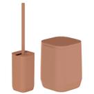 Jogo de Acessórios P/ Banheiro Escova Sanitária e Lixeira 6 L Lavabo Casa Decoração Resistente