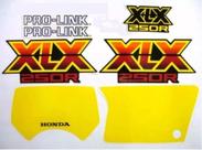 Jogo de Adesivo XLX 250 89 Preta