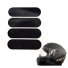 Jogo de Adesivos Refletivos Preto Capacete Moto - Polivisor Jogo de Adesivos Refletivos Preto Capacete Moto - Polivisor