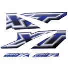 Jogo De Adesivos Yamaha XT 600R 2005 2006 Azul Jogo De Adesivos Yamaha XT 600R 2005 2006 Azul