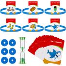Jogo de adivinhação Sumind Headband Game Fun Heads Up com cartas