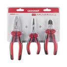 Jogo de Alicates Universal Corte Bico 3 pçs Gedore Red R28001004