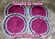 Jogo de americano de crochê ( Sousplat)