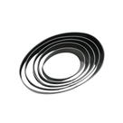 Jogo de Aro Inox Cortador Oval Liso 5 Peças - Doupan Jogo de Aro Inox Cortador Oval Liso 5 Peças - Doupan