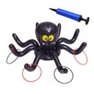 Jogo de arremesso de anel de decoração de aranha inflável de Halloween