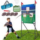 Jogo de arremesso de futebol GOODLYSPORTS com 4 bolas infláveis +66cm