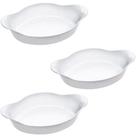 Jogo De Assadeiras Opaline Marinex Nadir Kit 3 Unidades