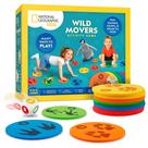 Jogo de atividade Wild Movers da Blue Marble para crianças 3+ Jogo de atividade Wild Movers da Blue Marble para crianças 3+