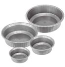 Jogo de bacia de plástico com 4 peças cinza ou preta grande media ou pequena - kit bacias de cozinha ou lavanderia