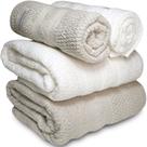 Jogo De Banho Buddemeyer Vanilla Extra Soft 100% Algodão Toalha Alta Absorção Macia Grande 4 Peças