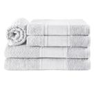 Jogo de Banho Noblesse 5 Peças Branco 100% Algodão 400g/m2 - Dianneli Jogo de Banho Noblesse 5 Peças Branco 100% Algodão 400g/m2 - Dianneli