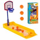 Jogo De Basquete De Mesa Infantil Portátil Com Lançador Cesta - Art Brink