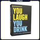 Jogo de bebida You Laugh You Drink para mais de 3 jogadores - 21 anos ou mais