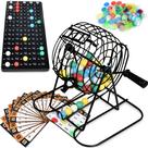 Jogo de bingo Conjunto de jogos de bingo Queensell Family com cartões de bingo