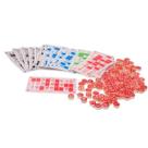 Jogo De Bingo Familiar 48 Cartelas 90 Pedras Em Madeira