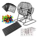 Jogo De Bingo Globo 75 Pedras, 18 Cartelas E 150 Marcadores Jogo De Bingo Globo 75 Pedras, 18 Cartelas E 150 Marcadores