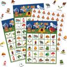 Jogo de bingo Shappy Camping 35 unidades, 24 jogadores