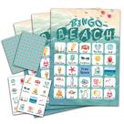 Jogo de bingo ZEDEV Beach02 com cartas de 24 jogadores para jovens adultos Jogo de bingo ZEDEV Beach02 com cartas de 24 jogadores para jovens adultos