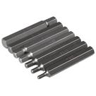 Jogo De Bits Allen Sextavado 10mm Com 15 Peças Worker