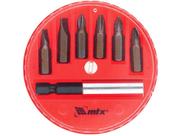 Jogo de bits com adaptador magnético 7 peças 113929 MTX - MTX