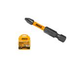 Jogo de Bits De Torção PH2 50MM Com Estojo INGCO 10 Peças