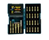 Jogo de Bits Diversos Impact Gold 26 Peças Makita B-69163 Resistente, Preciso e Ideal para Uso Profissional