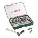Jogo De Bits e Soquetes Bosch 27 Peças Unica