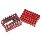 Jogo de Bits (Fenda/Phillips/Pozidriv/Allen/Torx) 34 Peças (702711) - Onsite