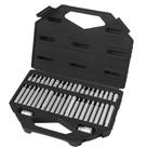 Jogo de bits hex, torx, spline, haste 10mm, crv, 1/2pol.-3/8pol., caixa plastica, 42pcs // stels