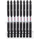 Jogo de Bits Impact Control Ponta Dupla PH2-PZ2 110mm 8 Peças - 2608522348 - BOSCH