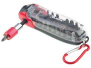 Jogo de Bits MTX 113839 1/4” Com Adaptador - 18 Peças