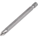 Jogo de bits philips encaixe 1/4" x 75 mm Nº 2 - 5 peças