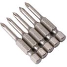 Jogo de bits philips Ph2 x 50mm encaixe 1/4" com 5 Peças - ST59323ST