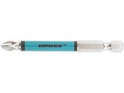 Jogo de bits phillips ph2 x 70 mm encaixe 1/4" com 10 peças - Gross Jogo de bits phillips ph2 x 70 mm encaixe 1/4" com 10 peças - Gross
