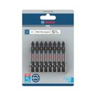 Jogo De Bits Ponta Dupla Bosch Impact Control Ph2 65mm 8un Jogo De Bits Ponta Dupla Bosch Impact Control Ph2 65mm 8un