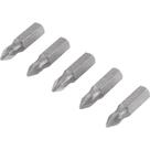 Jogo de Bits Ponteira Pozidrive c/ enc 1/4" Nº 1X25mm Vonder Jogo de Bits Ponteira Pozidrive c/ enc 1/4" Nº 1X25mm Vonder
