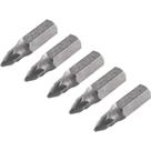 Jogo de Bits Ponteira Pozidrive, com Encaixe 1/4", nº 1 x 25 mm, Vonder
