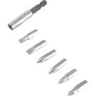 Jogo de Bits/Ponteiras com 7 peças Encaixe Sextavado 1/4'' Vonder