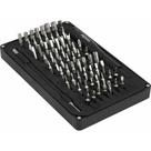 Jogo de Bits Ponteiras de Precisão 66 Peças Encaixe Sextavado 4mm com Estojo Plástico Vonder