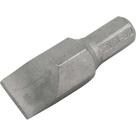 Jogo de Bits/ponteiras, Fenda, Encaixe 5/16", 12 mm x 38 mm, Cartela com 5 Peças, Vonder