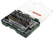 Jogo de bits soquetes e catraca bosch 27 peças