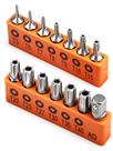 Jogo de Bits TORX Antiviolação HORUSDY 14 Peças Jogo de Bits TORX Antiviolação HORUSDY 14 Peças